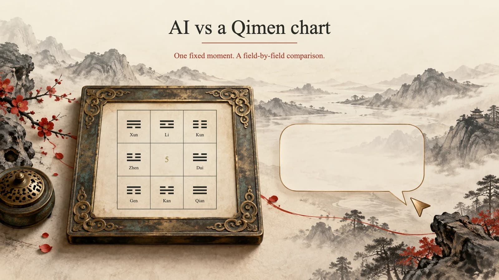 Can AI Cast a Qi Men Dun Jia Chart? A DeepSeek Test and Prompt Guide