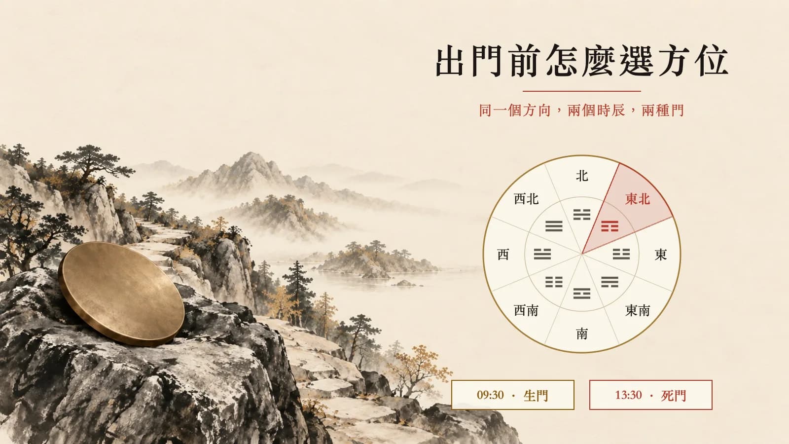 奇門遁甲方位怎麼看?出門前用時盤比較兩個時間(實例) 奇門遁甲方位怎麼看?出門前用時盤比較兩個時間(實例)