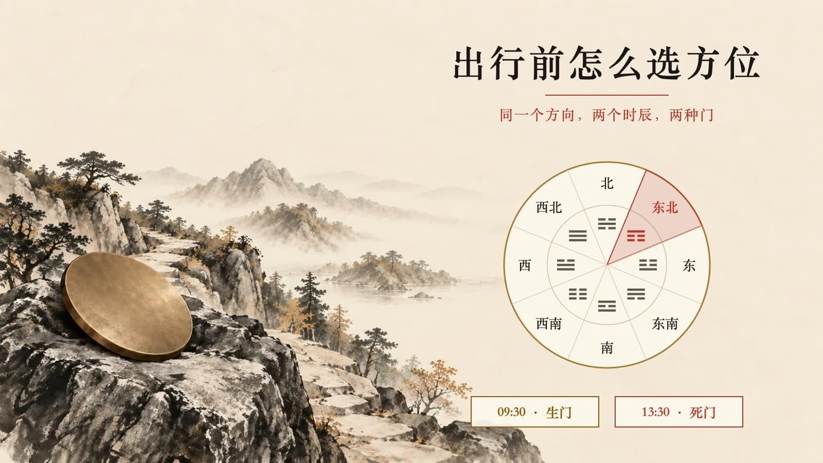 奇门遁甲方位怎么看?出行前用时盘比较两个时间(实例) 奇门遁甲方位怎么看?出行前用时盘比较两个时间(实例)
