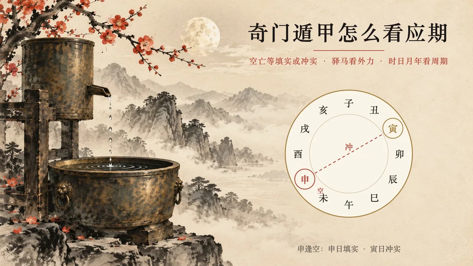 奇门遁甲怎么看应期?判断事情什么时候有结果